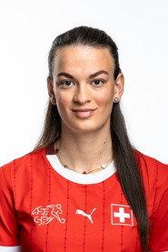Riola Xhemaili as Herself in Die Nati 2022