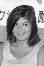 Hideko Okiyama as Woman in a Bright Colour Kimono in Kagero-za 1981