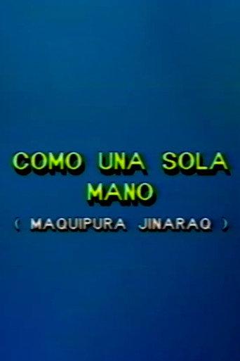 Como una sola mano (1987) poster