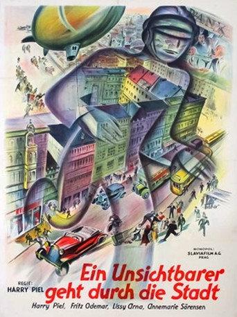 An Invisible Man Goes Through the City (1933) poster