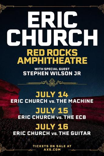Eric Church vs. The Guitar (Live at Red Rocks Amphitheatre) 7-16-2025 (2025) poster