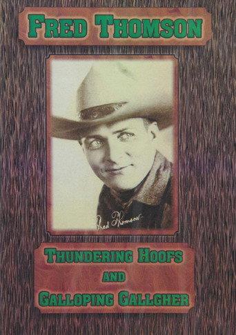 Thundering Hoofs (1924) poster