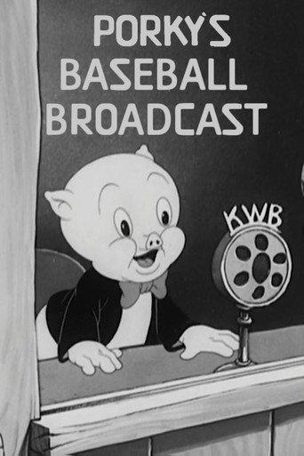 Porky's Baseball Broadcast (1940) poster