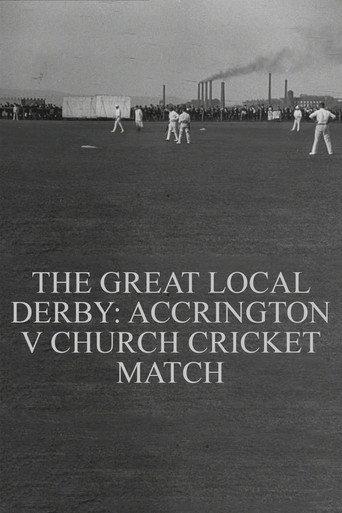 The Great Local Derby: Accrington v Church Cricket Match (1902) poster