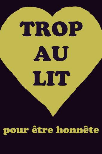 Trop au lit pour être honnête (1980) poster