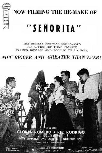 Señorita (1956) poster