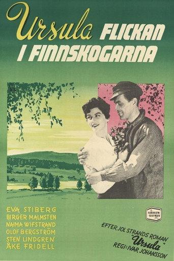 Ursula - Flickan i Finnskogarna (1953) poster