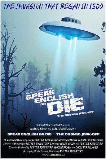Speak English or Die - The Cosmic Jerk-Off (1996) poster