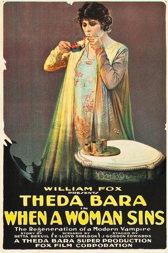 When a Woman Sins (1918) poster
