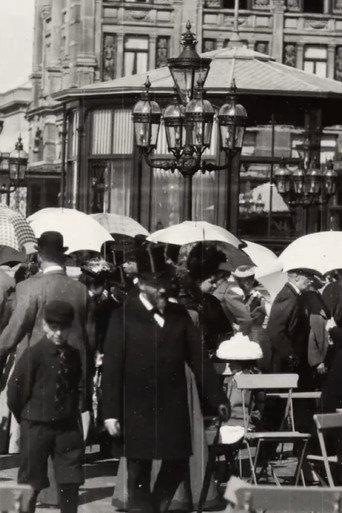The Boulevard of Scheveningen (1898) poster