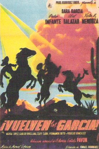 Vuelven los García (1947) poster