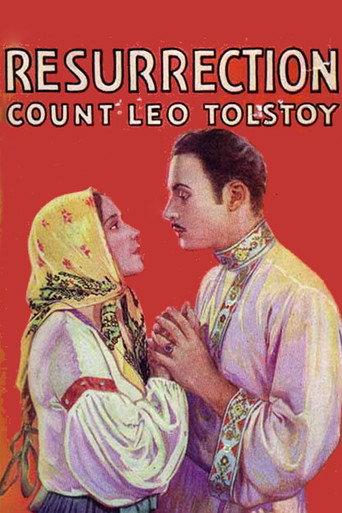 Resurrection (1927) poster