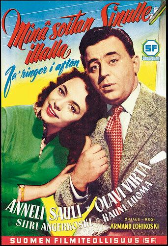 Minä soitan sinulle illalla (1954) poster
