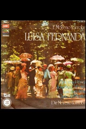 Luisa Fernanda (1973) poster