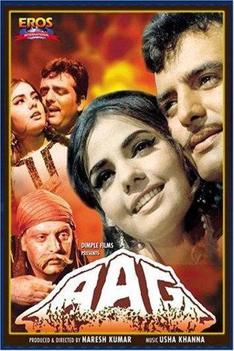 Aag (1967) poster