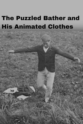The Puzzled Bather and His Animated Clothes (1901) poster