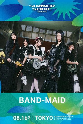 Band-Maid Live at Summer Sonic Tokyo 2025 (2025) poster