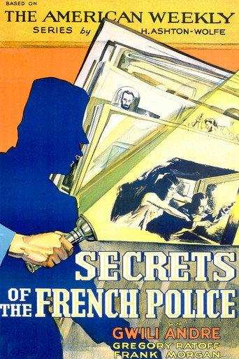 Secrets of the French Police (1932) poster