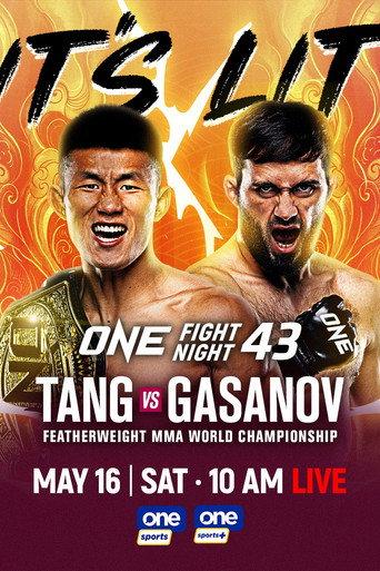 ONE Fight Night 43: Tang vs. Gasanov (2026) poster