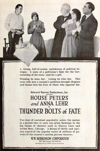 Thunderbolts of Fate (1919) poster