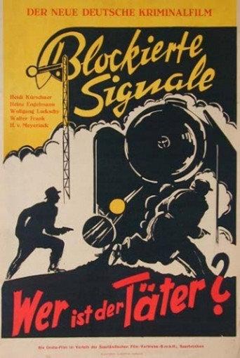 Blockierte Signale (1948) poster