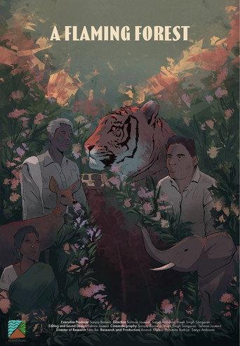 A Flaming Forest () poster