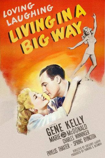 Living in a Big Way (1947) poster