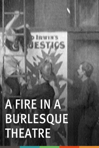 A Fire in a Burlesque Theatre (1904) poster