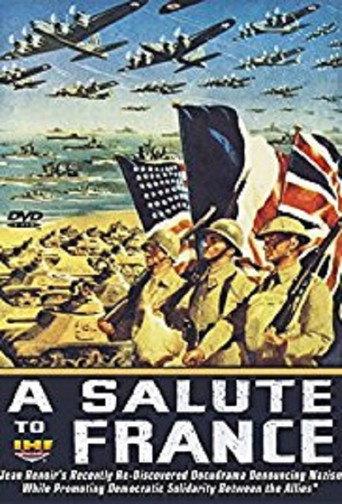 A Salute to France (1944) poster