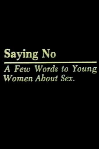 Saying No (1982) poster