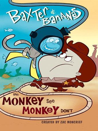 Baxter and Bananas in Monkey See Monkey Don't (2002) poster