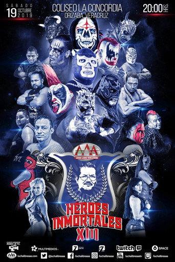 AAA Héroes Inmortales XIII (2019) poster