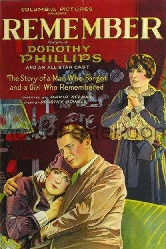 Remember (1926) poster