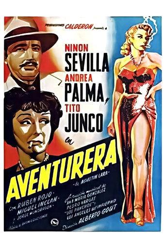 Aventurera (1950) poster