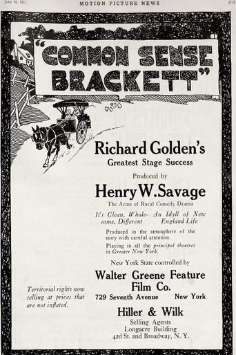 Common Sense Brackett (1916) poster