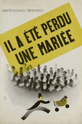 He has lost a bride (1932) poster