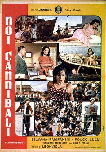 Noi cannibali (1953) poster