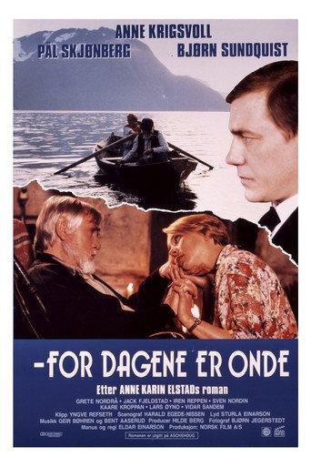 For dagene er onde (1991) poster