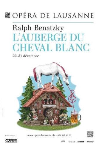 L’Auberge du Cheval Blanc - Opéra de Lausanne (2021) poster