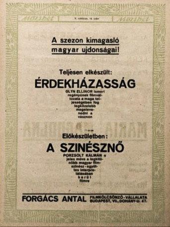 Érdekházasság (1919) poster