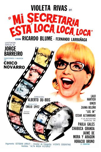 My secretary is mad... mad... mad... (1967) poster