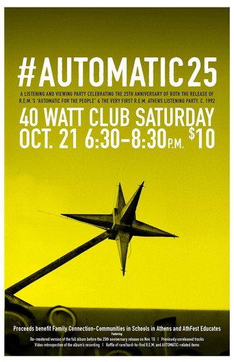R.E.M. - Automatic Unearthed (2017) poster