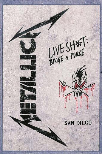 Metallica: Live Shit - Binge & Purge, San Diego 1992 (1992) poster
