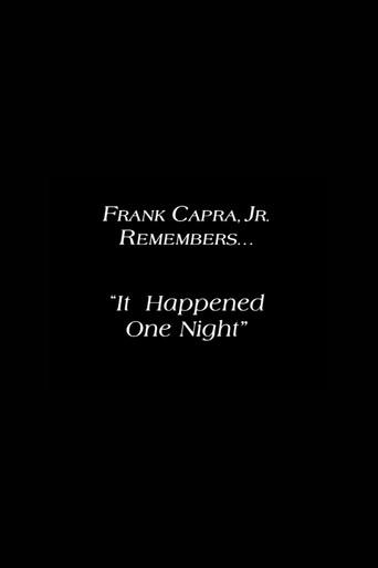 Frank Capra Jr. Remembers: 'It Happened One Night' (1999) poster