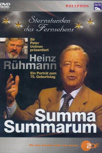 Summa Summarum - Sondersendung zu Heinz Rühmanns 75. Geburtstag (1977) poster