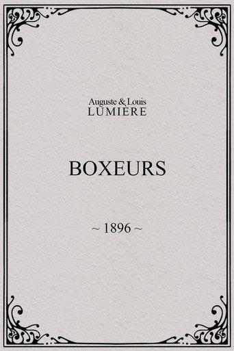 Boxeurs (1896) poster