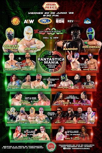 CMLL Presenta NJPW Fantastica Mania México 2025 (2025) poster
