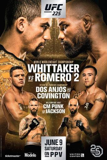 UFC 225: Whittaker vs. Romero 2 (2018) poster