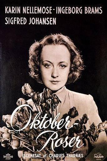 Oktober-roser (1946) poster
