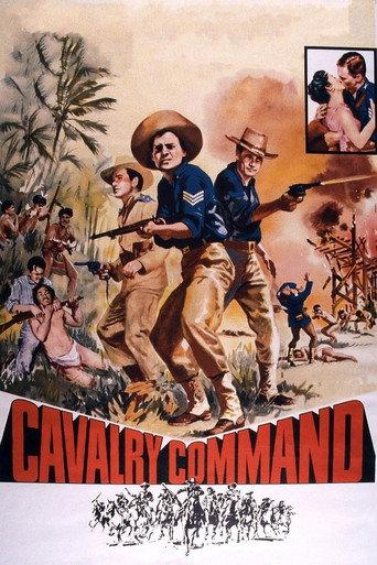 Cavalry Command (1958) poster